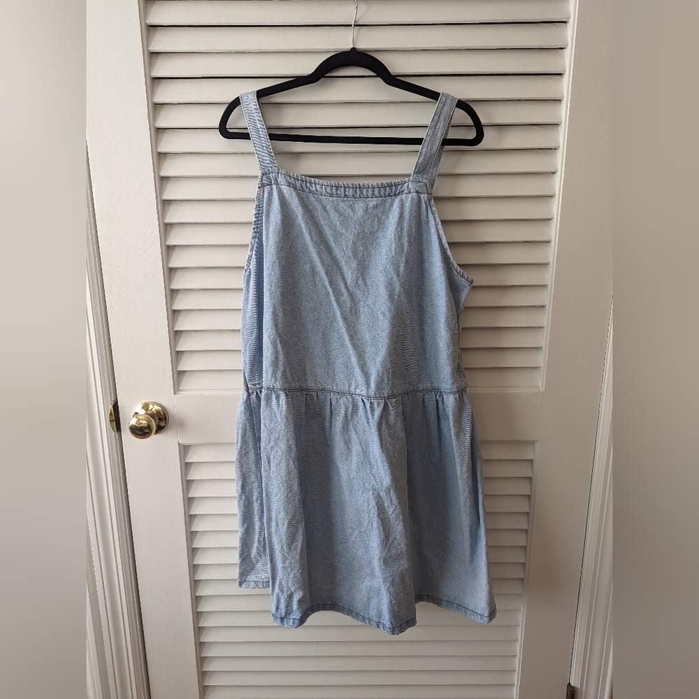 Primark Denim Pinafore Dress